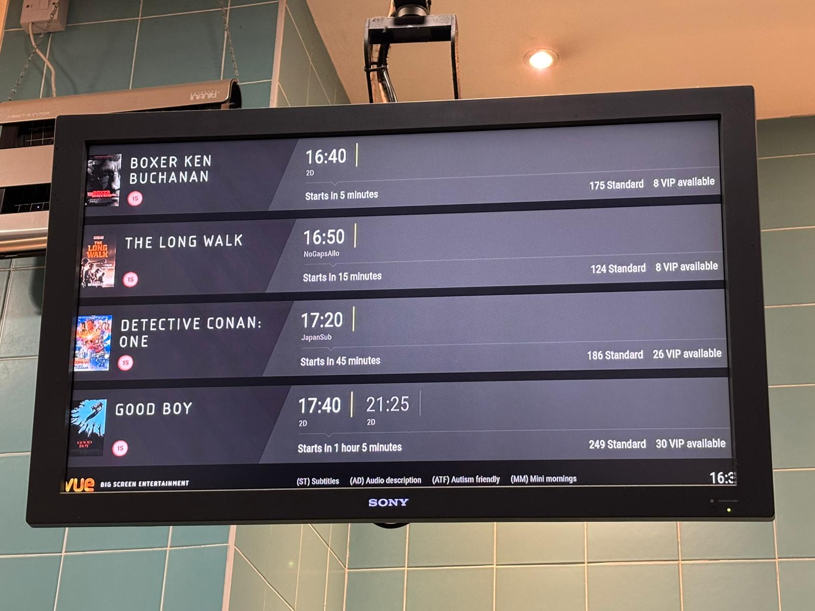 Vue listings showing The Boxer from Somewhere Else