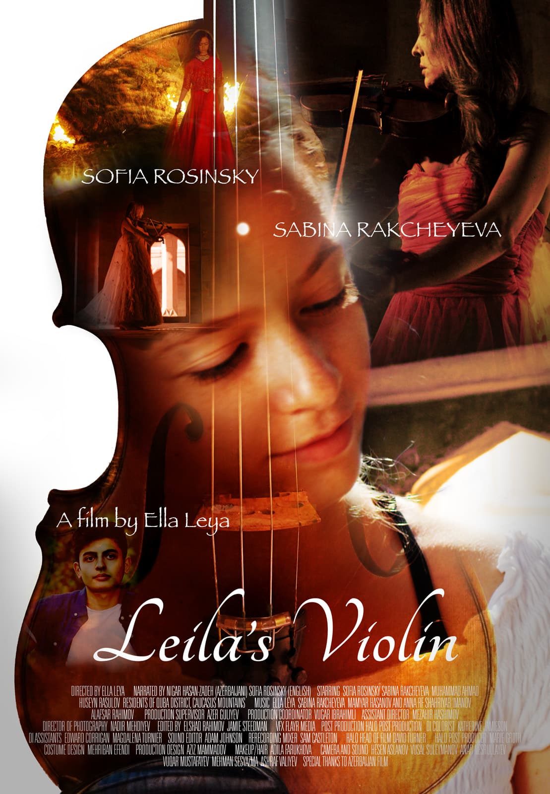 Film poster for Leila’s Violin