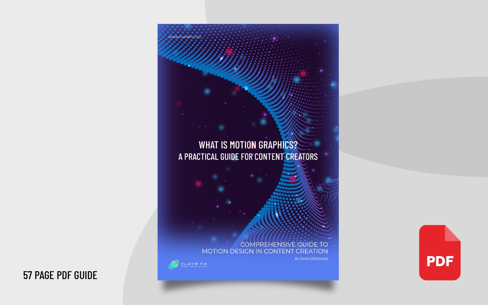Cover of the guide What is Motion Graphics? A practical guide for content creators