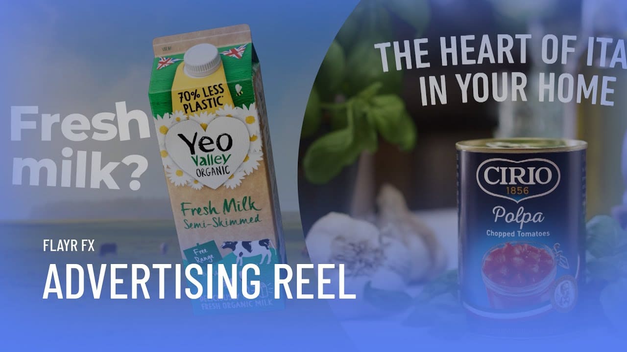 Play the advertising and branded content showreel