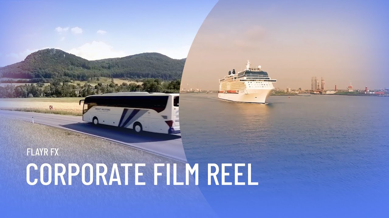Play the corporate film showreel