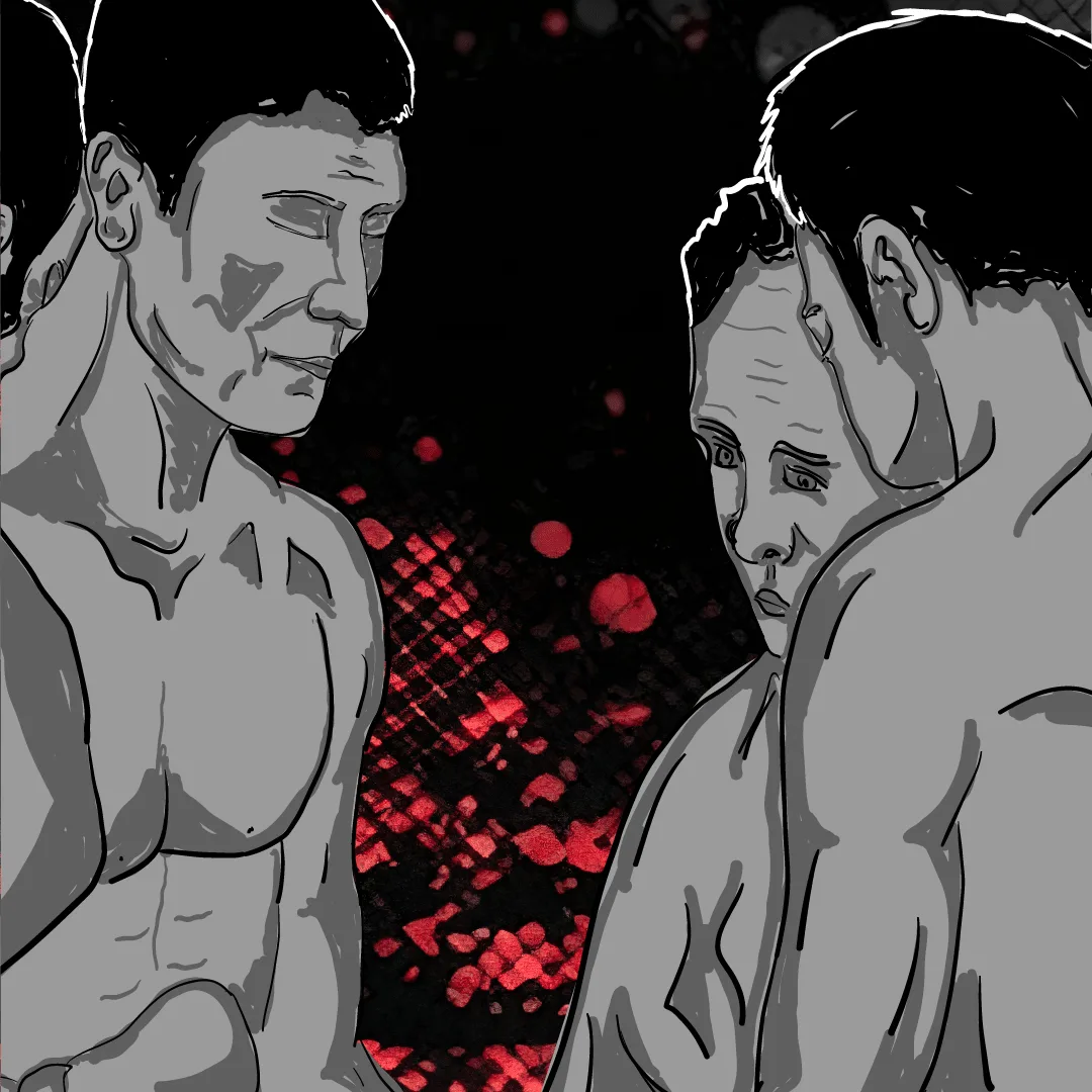 Illustration of Ken Buchanan’s comeback fight