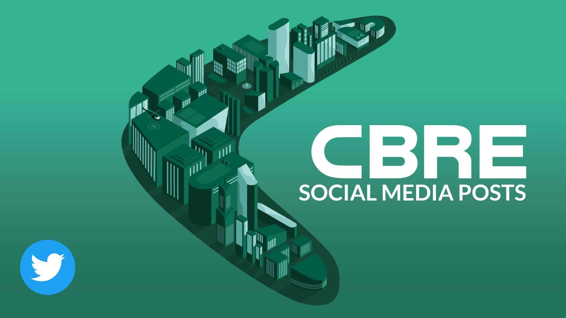 Still from CBRE Social Posts