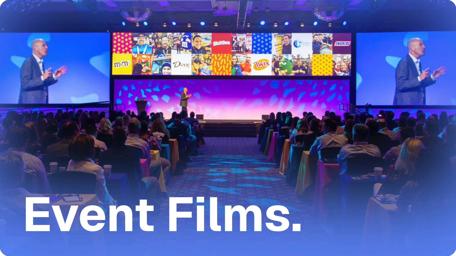 Events — a title card from Jamie Steedman’s portfolio