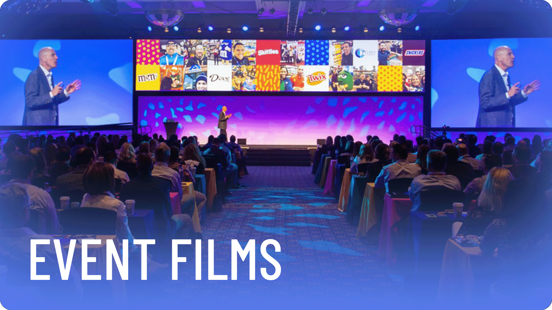 Events — a title card from Jamie Steedman’s portfolio