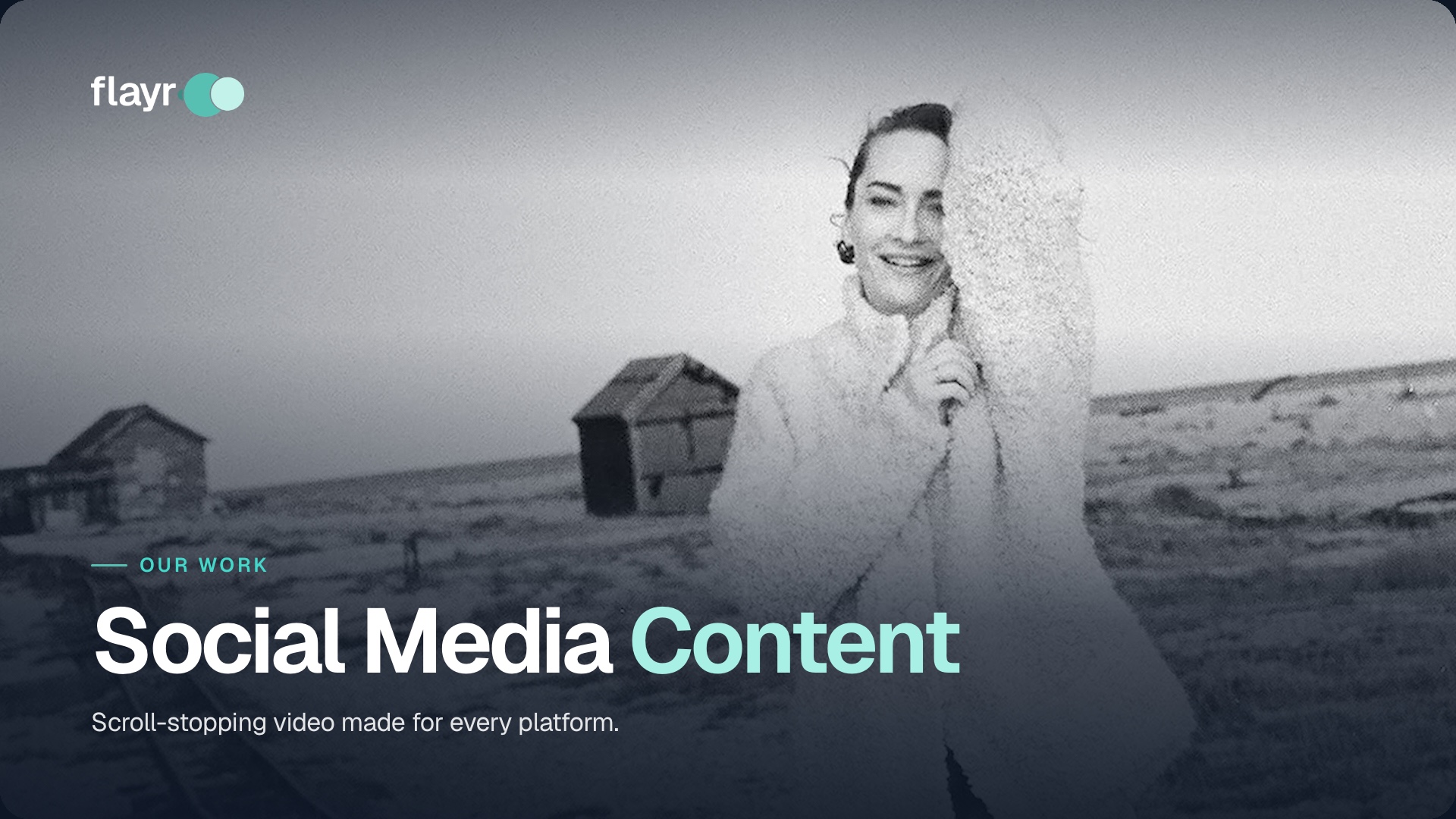 Social media content — a title card from Jamie Steedman’s portfolio