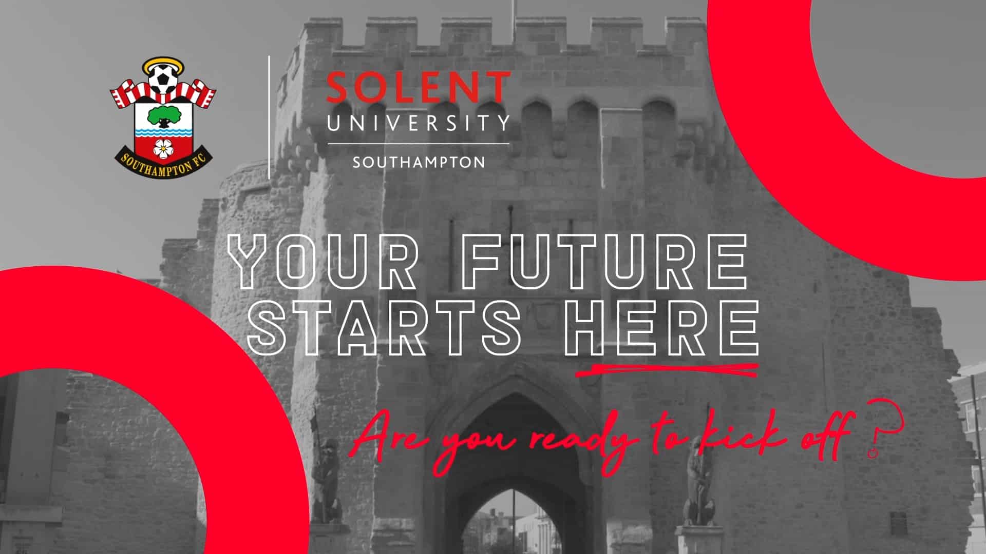 Poster frame from Southampton FC Solent University Partnership